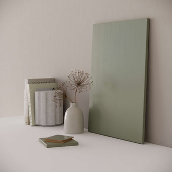 Mostra model drept, sage nordic, 10x10 cm