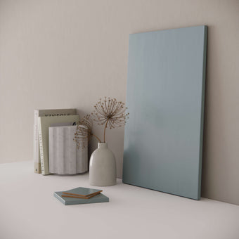 Mostra model drept, turcoaz soft, 10x10 cm