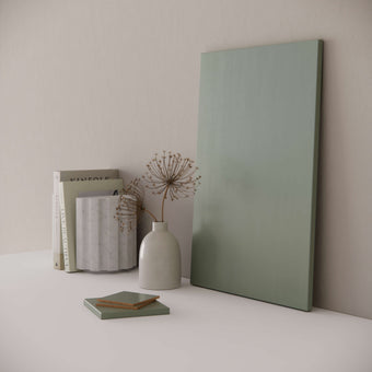 Mostra model drept, verde maslin, 10x10 cm