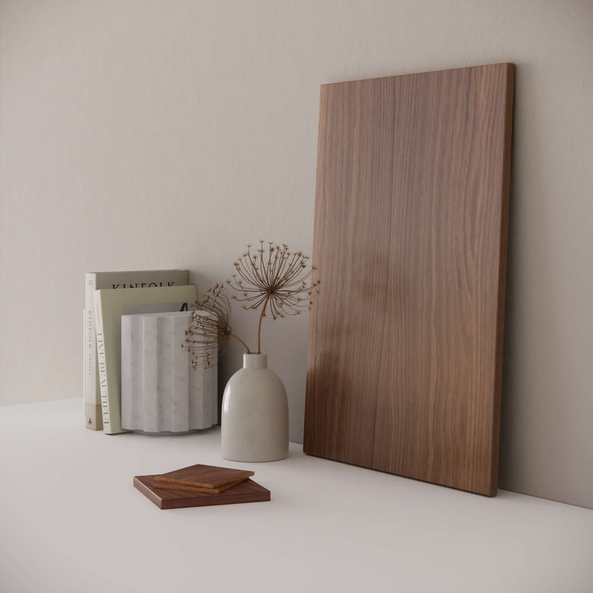 Mostra model drept, nuc, 10x10 cm