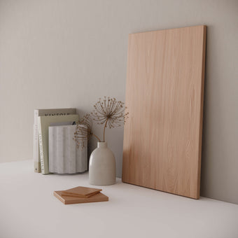 Mostra model drept, stejar, 10x10 cm