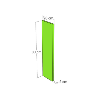 Front usa, model drept, 20x80 cm