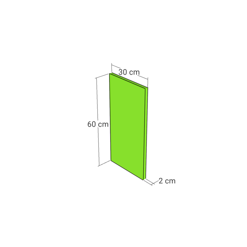 Front usa, model drept, 30x60 cm