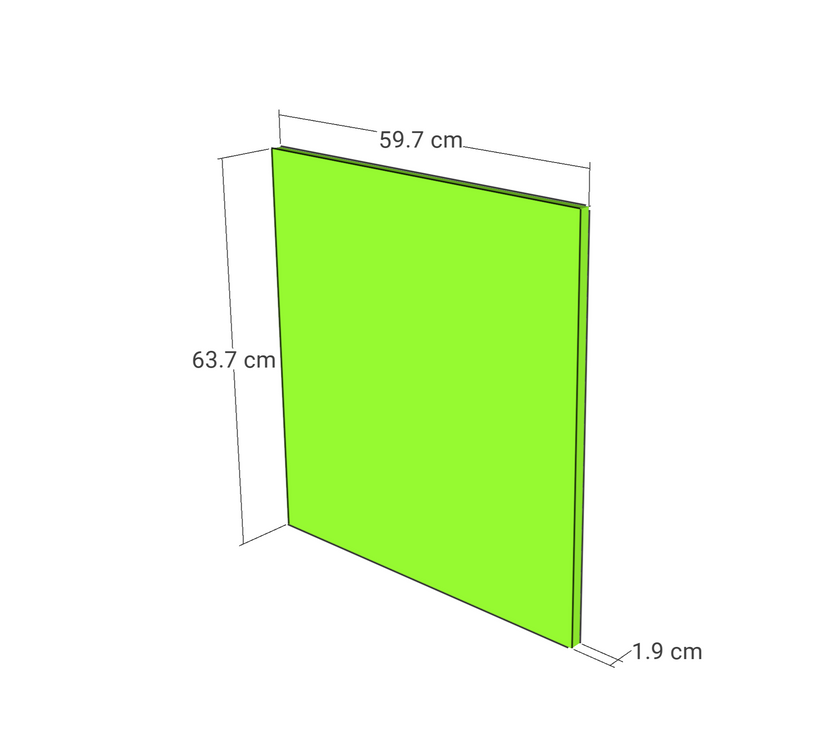 Front usa, model rama lata, 60x64 cm