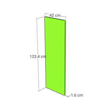 Panou, model drept, 42x123 cm