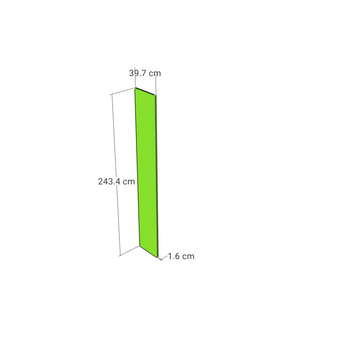Panou, model drept, 39x243 cm