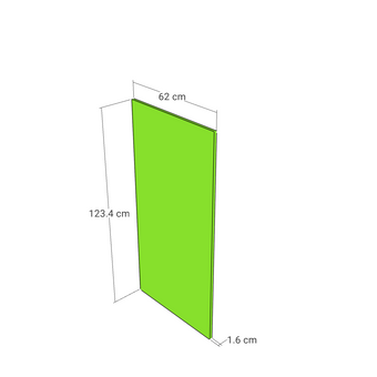Panou, model drept, 62x123 cm